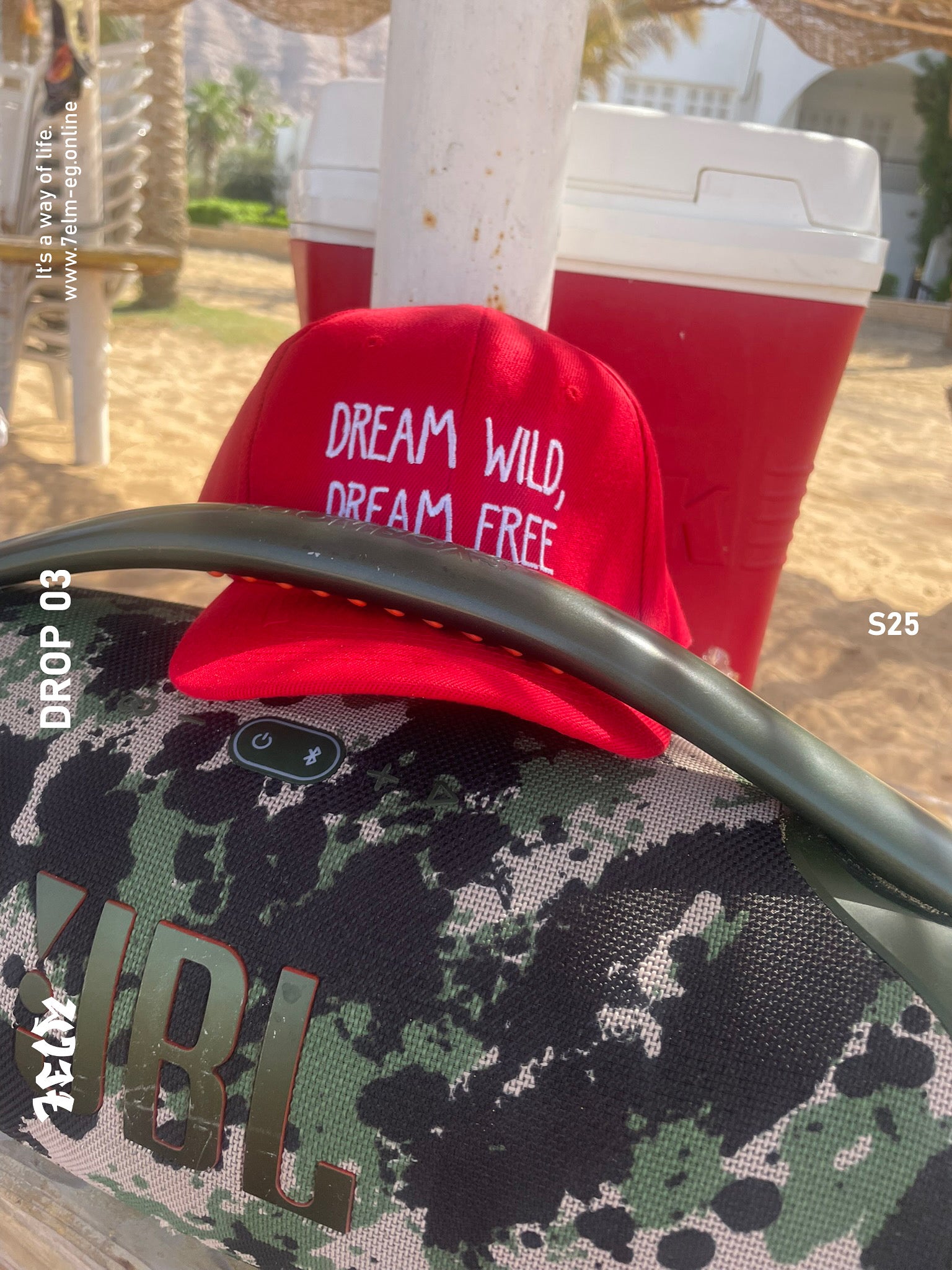 Red Wild Dream Cap