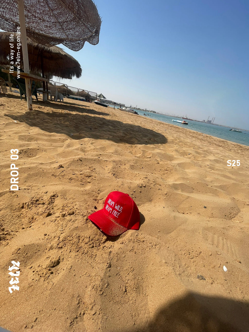 Red Wild Dream Cap