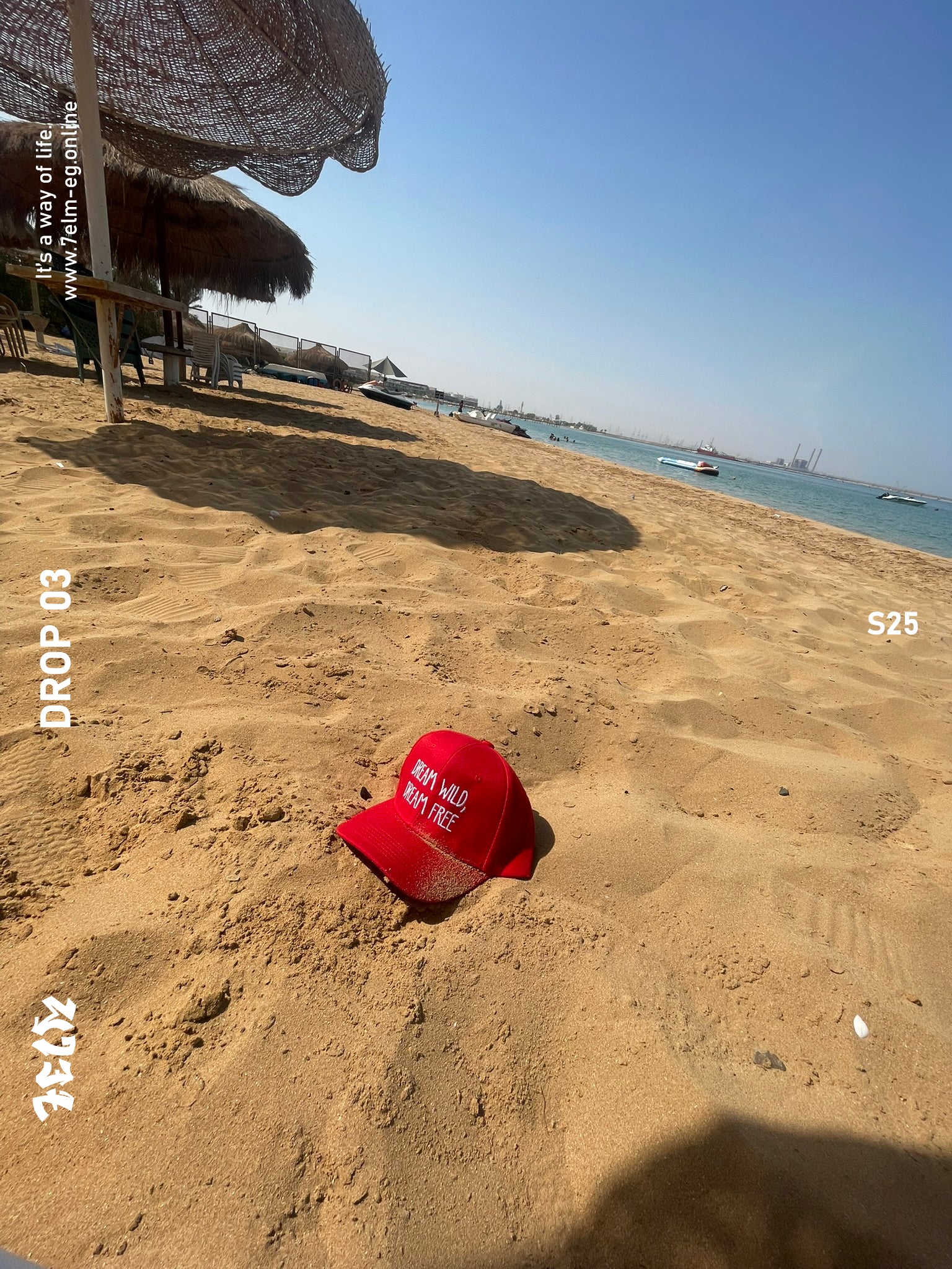 Red Wild Dream Cap