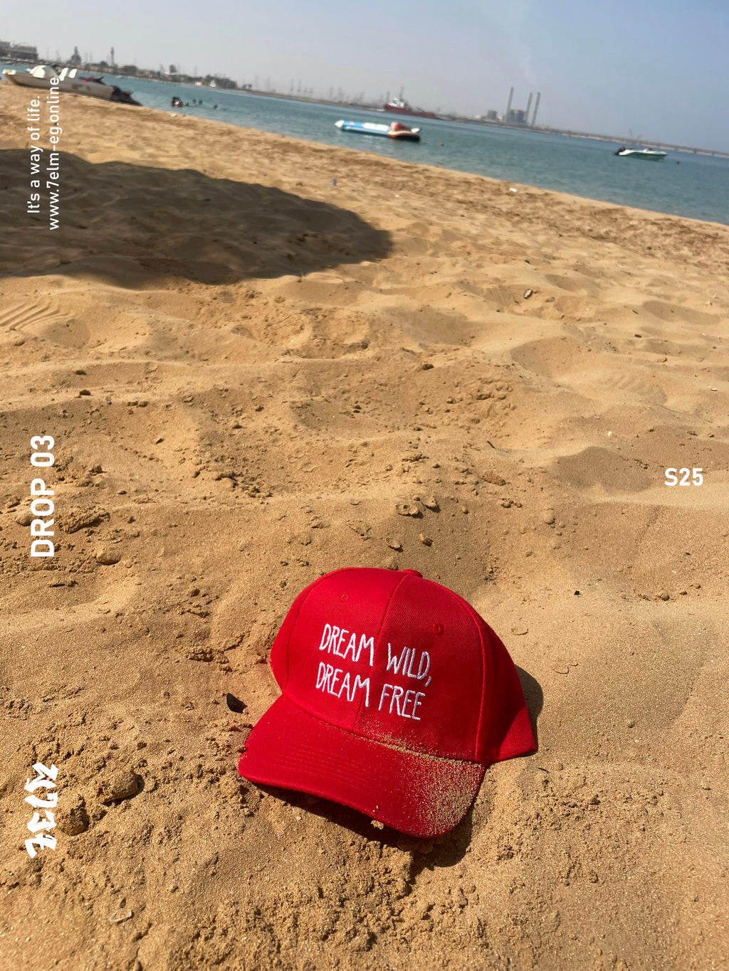 Red Wild Dream Cap