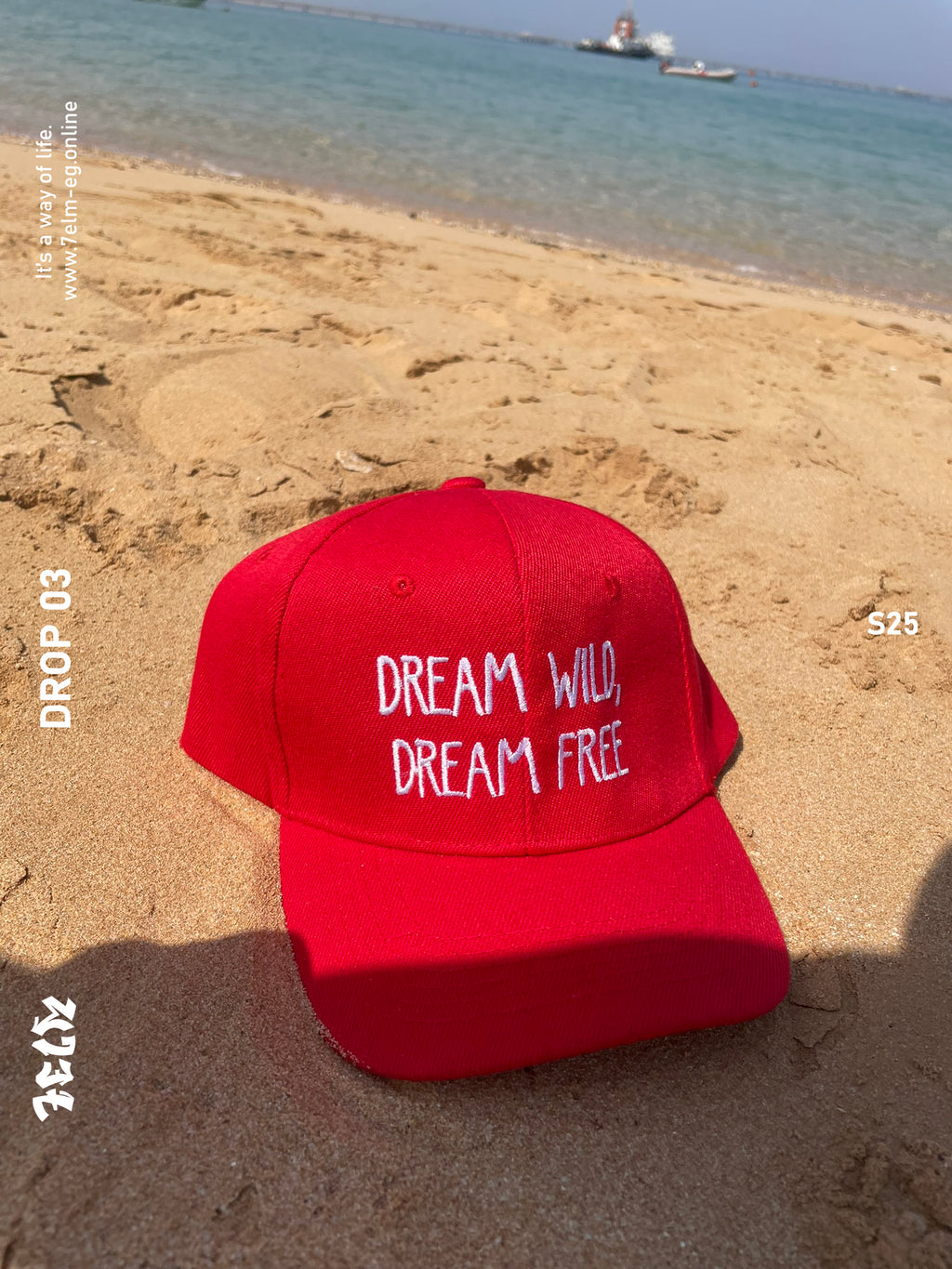Red Wild Dream Cap