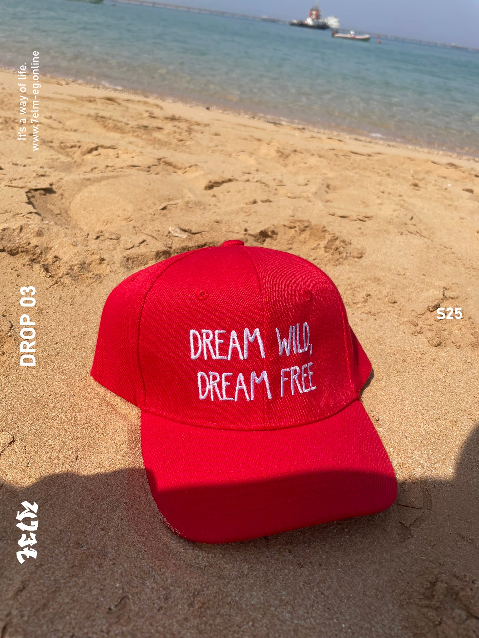 Red Wild Dream Cap