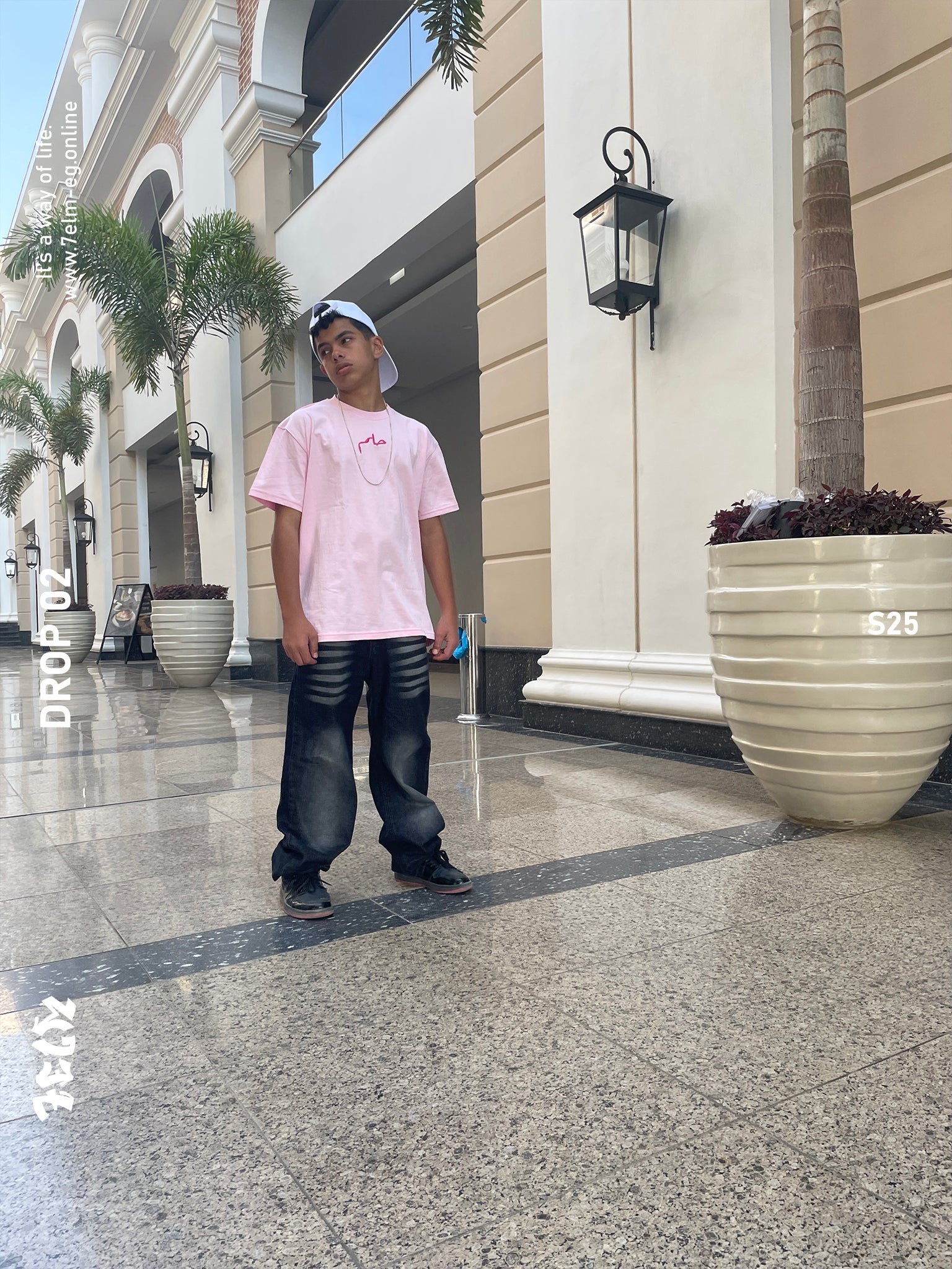 7elm's Basic T-Shirt oversized, boxy fit